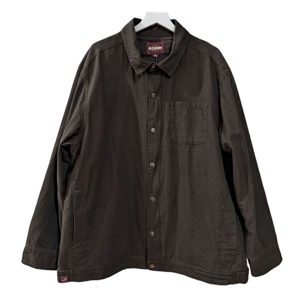 NWT ALESBURY Cotton Canvas Arlo Work Jacket Olive Size XXL